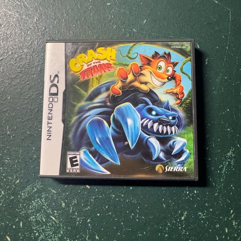 NO GAME - CASE ONLY Nintendo DS Crash of the Titans